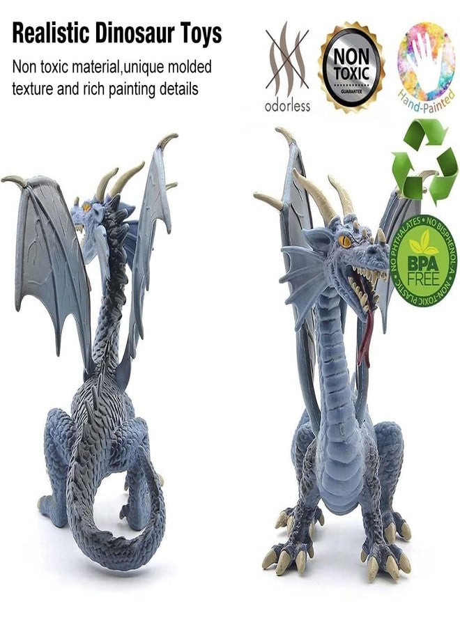 Mallexo 3D Flying Dragon Dinosaur Toys for Kids Realistic Dinosaurs Figure Playset Item Learning & Educational Dino World Dragons Toys for Girls & Boys Animal Action Figurine Birthday Gift - Image 4